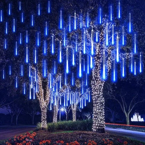 Corda de LEDs Decorativas Formato de Chuva para Árvores Externas - Loja Amélia